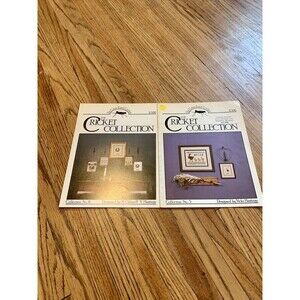 2X The Cricket Collection Small Goose Heart 5 6 Welcome Set VTG Country 80 Prim